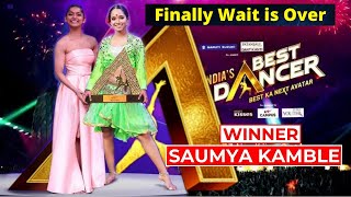 Indias Best Dancer Season 2 Winner Announced Saumya Kamble and Vartika Jha  IBD S 2 Winner [upl. by Yorled732]