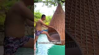 Jump Swin pool😮 viralvideo shortvideo [upl. by Yllier153]