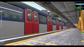 openBVE non stop train pass Sheung Shui station SP1900 [upl. by Hadwyn]