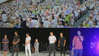 Jaloliddin Ahmadaliyev  Konsertida qoshiq kuylashdi  Fargona [upl. by Sirej]