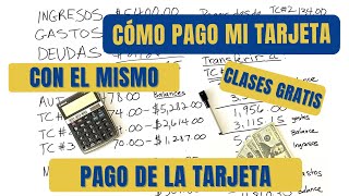 Pagando la tarjeta con el mismo pago finanzas bancaacelerada [upl. by Prisca]