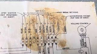 D104 Astatic microphone wiring diagram amp amplified version Rev 1 [upl. by Peta]