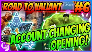 INSANE OPENING  526 Collector  EP6 FTP Valiant  Marvel Contest of Champions [upl. by Ahnavas]