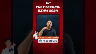 UP Polytechnic Exam 2024  polytechnic polytechnicexam shorts [upl. by Rudman]