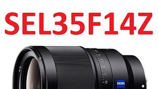 Distagon SEL35F14Z  lens from SONY [upl. by Adivad]