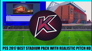 PES 2017  NEW REALISTIC STADIUM PACK 2023 [upl. by Clabo116]