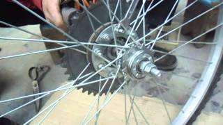 49cc 60cc 80cc Bike Bicycle Motorized 2 Stroke Cycle Silver Motor Engine Installation Video 2 [upl. by Berardo]