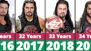 Transformation Of Roman Reigns From 1 To 39 Years Old [upl. by Hsekar]