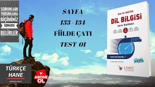 LİMİT YAYINLARI  LİMİT KRONOMETRE DİL BİLGİSİ SB  FİİLDE ÇATI TEST 01 [upl. by Annairdua501]