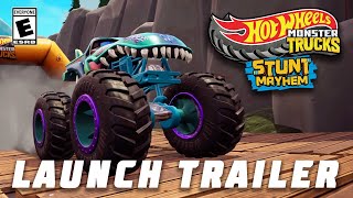 Hot Wheels Monster Trucks Stunt Mayhem™  Launch Trailer [upl. by Ademordna]