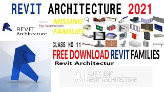 download family in Revithow to download family in revit 2021Family library Missing in RevitLec11 [upl. by Lesli]