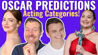 Final Oscar Predictions 2024  The Acting Categories [upl. by Portugal]