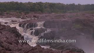 Horrifically beautiful spectacle of Raneh Falls  Ken River in Madhya Pradesh [upl. by Zemaj999]