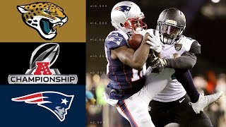 Jaguars vs Patriots  NFL AFC Championship Game Highlights [upl. by Evin]