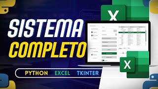 Você Deve Conhecer este Tema  Sistema de Cadastro de Funcionarios  tkinter python excel [upl. by Arayt]