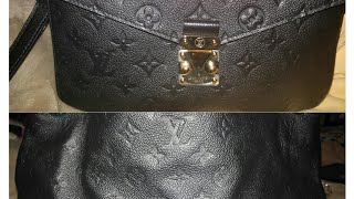 Pochette Metis Empreinte embossing stamp differences pics at end [upl. by Poock]