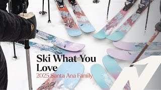 The ALL NEW 2025 Nordica Santa Ana Ski Collection [upl. by Nolos]