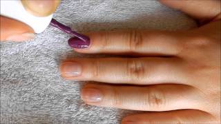 Comment mettre du vernis permanent   comment lenlever [upl. by Onitnas]