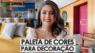 COMO ESCOLHER A PALETA DE CORES PERFEITA PARA DECORAÇÃO DA SUA CASA [upl. by Kutzenco588]