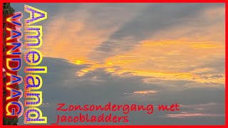 Zonsondergang 7 september  Hollum Ameland [upl. by Nollie]