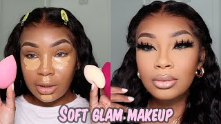 MY VERY DETAILED GOTO EVERYDAY MAKEUP ROUTINE  SOFT GLAM  AALIYAH JAY [upl. by Cissy]