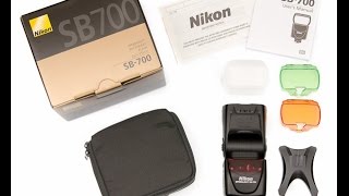 مراجعه لفلاش نيكون nikon sb700 speedlight review [upl. by Alice]