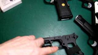 Fitting torches to airsoft 1911 GBB pistols [upl. by Willner147]