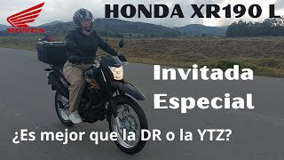 HONDA XR190L PRUEBA DE MANEJO TOP SPEED REVIEW [upl. by Asilad]