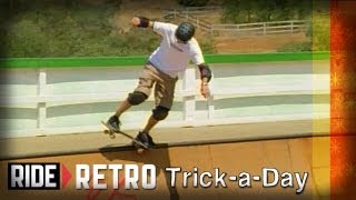 HowTo Skateboarding 50 Grind on Mini Ramps with Tony Hawk amp Colin McKay [upl. by Florrie]