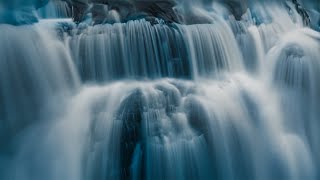 White Noise Waterfall Sounds for Sleeping  Time To Get Relaxed [upl. by Den318]