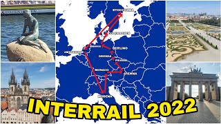 Viaggio in Treno in Nord Europa  Interrail 2022 [upl. by Sorgalim160]