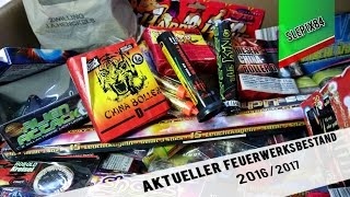 Eine Kiste voll Feuerwerk  Mein aktueller Feuerwerksbestand 20162017 1080p FullHD [upl. by Scotney]