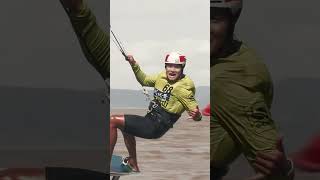 Daishan kite surfing is very exciting and thrilling [upl. by Leonanie]