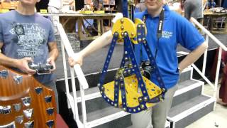 Meccano Level Luffing Cranes at Skegex 2012 [upl. by Jeritah]