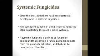 FUNDAMENTALS OF PLANT PATHOLOGY  CLASSIFICATION OF FUNGICIDE Part4 [upl. by Cann]