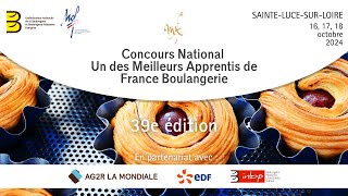 39e édition du Concours National Un des Meilleurs Apprentis de France Boulangerie [upl. by Enoyrt574]