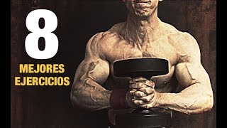 Los 8 Mejores Ejercicios Con Mancuernas ¡TRABAJA CADA MUSCULO [upl. by Pacifica]