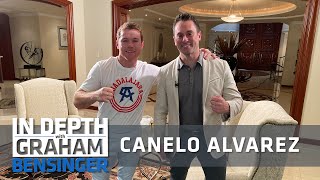 Canelo Alvarez Behind the scenes of our Guadalajara interview [upl. by Jonie]