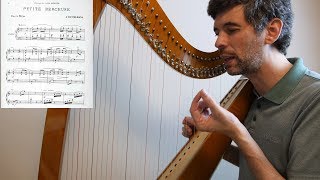 How to play quotPetite Berceusequot by Hasselmans  Harp Tuesday ep 165 [upl. by Accire160]