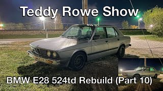 BMW E28 524td Rebuild Part 10 M5 sway bar Vogtland springs brakes and etc [upl. by Lumpkin]