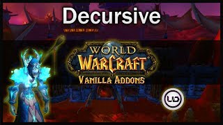 UD  Decursive addon vanilla wow [upl. by Koh54]