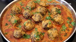 Kofte Ka Salan Banane ka Tarika Kofta Curry Recipe  Meatballs Curry Recipe [upl. by Garv]