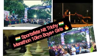 Sportsfete Nit Trichy 🎆  Marathon boys and girls  vlog 🇮🇳🇮🇳 [upl. by Speroni]