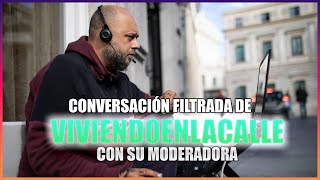 SE FILTRAN CONVERSACIONES DE VIVIENDOENLACALLE CRITICANDO CREADORES DE CONTENIDO [upl. by Mcclelland]