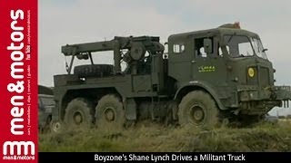 Boyzones Shane Lynch Drives a Militant Truck [upl. by Atazroglam563]