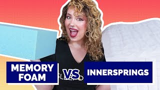 Innerspring Vs Memory Foam  Which Bed Is Best For You [upl. by Quenna]