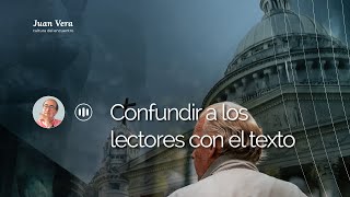 Confundir el texto con los lectores  09 de septiembre de 2024 [upl. by Annairoc639]