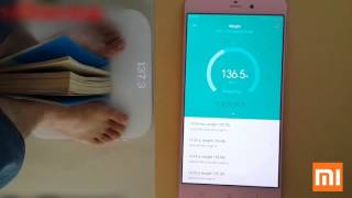 Mi Smart Scale Weight Tracking amp Automatic Identify review by user [upl. by Aisaim476]