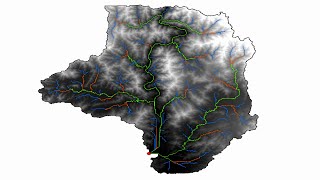 4 Delineation of Watershed  PreProcessing  Part 2 [upl. by Aliahs]