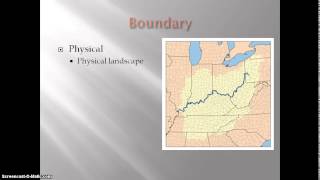 AP Human Geography  Types of Boundaries [upl. by Nehemiah429]